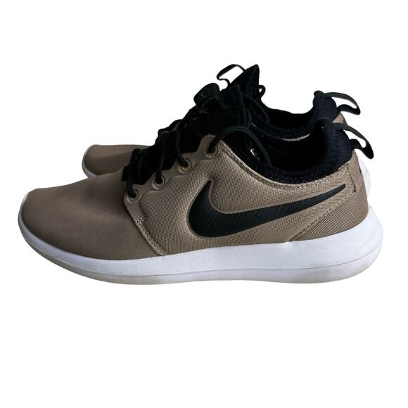 Nike Shoes - Nike Women's Sneakers in Tan and Black